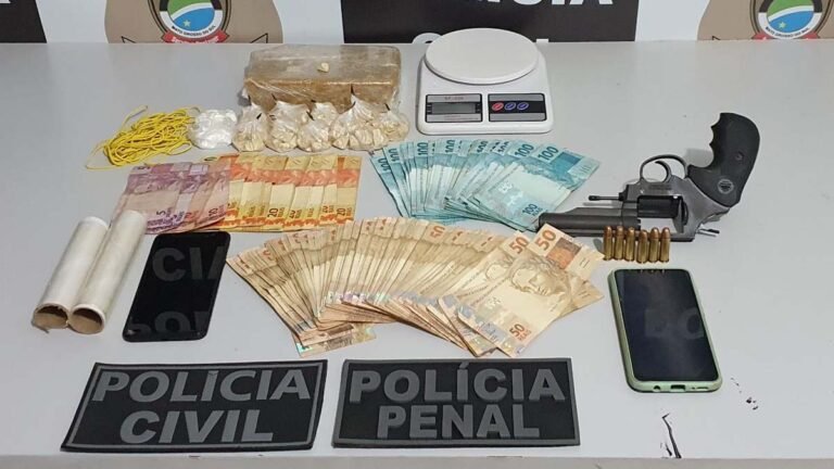 Dupla de traficantes é presa pela Polícia Civil de Ladário