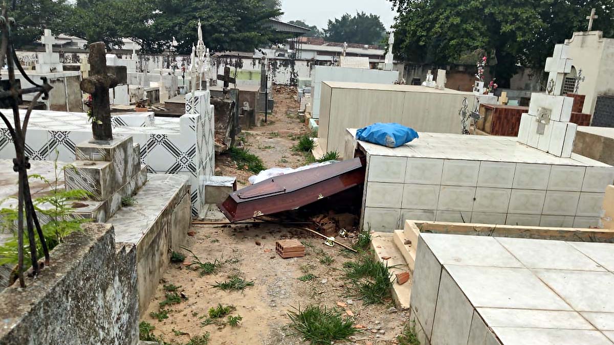 Você está visualizando atualmente Homem é preso por violação de sepultura no cemitério de Corumbá