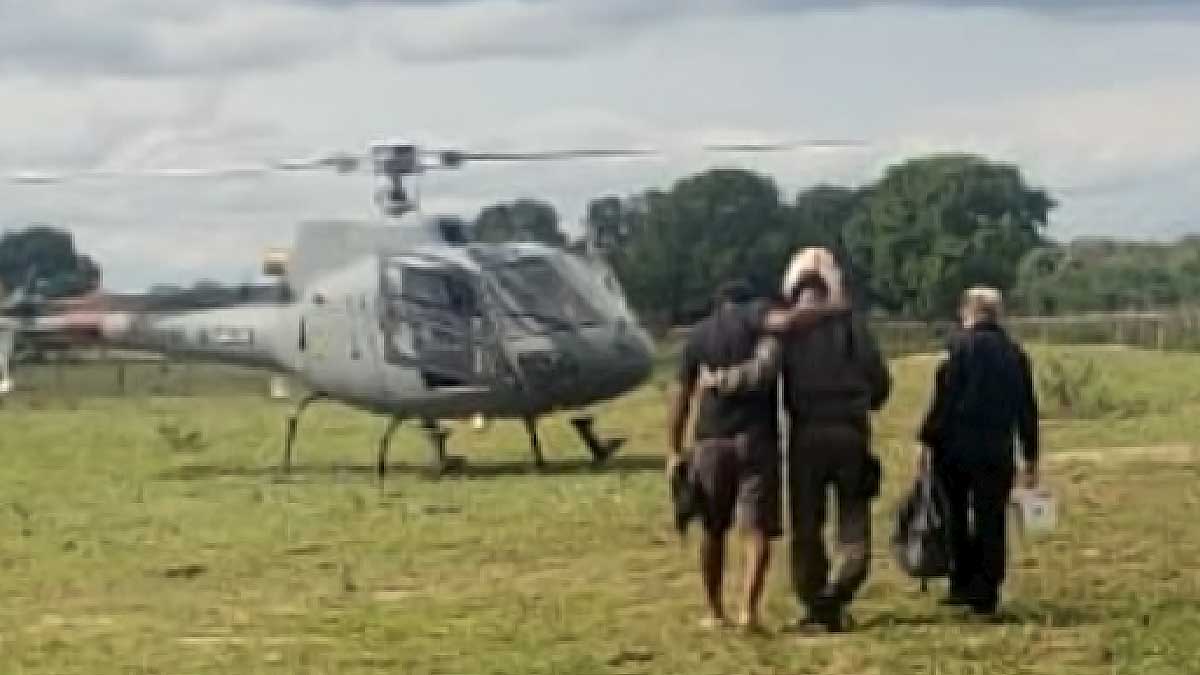 No momento, você está visualizando Homem é socorrido após levar ferroada de Arraia em fazenda no Pantanal