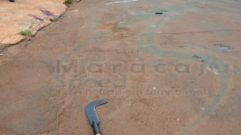 Suspeito de assalto é morto com golpe de foice na cabeça
