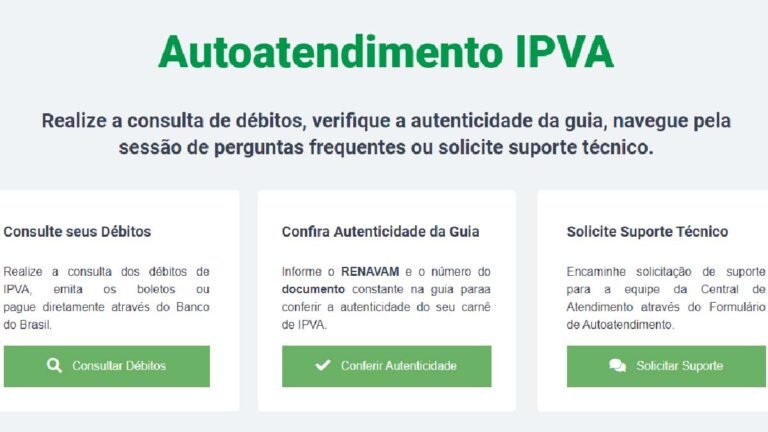 IPVA 2021: confira dicas para atestar a autenticidade do carnê