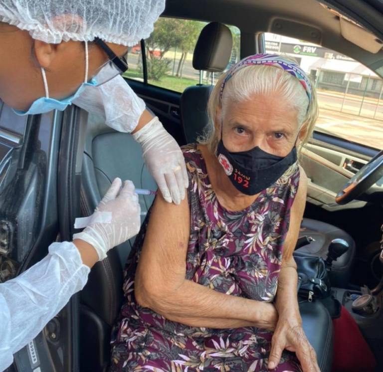 Corumbá abre vacinação para idosos a partir de 78 anos e mantém drive de segunda a sexta-feira