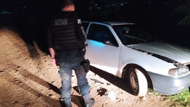 Dupla furta carro e acabam presos pelo GETAM em Corumbá