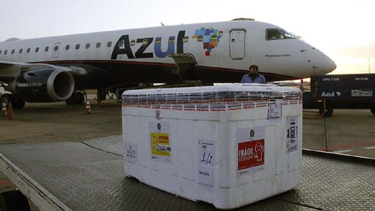 MS recebe 5º lote de vacinas contra covid-19