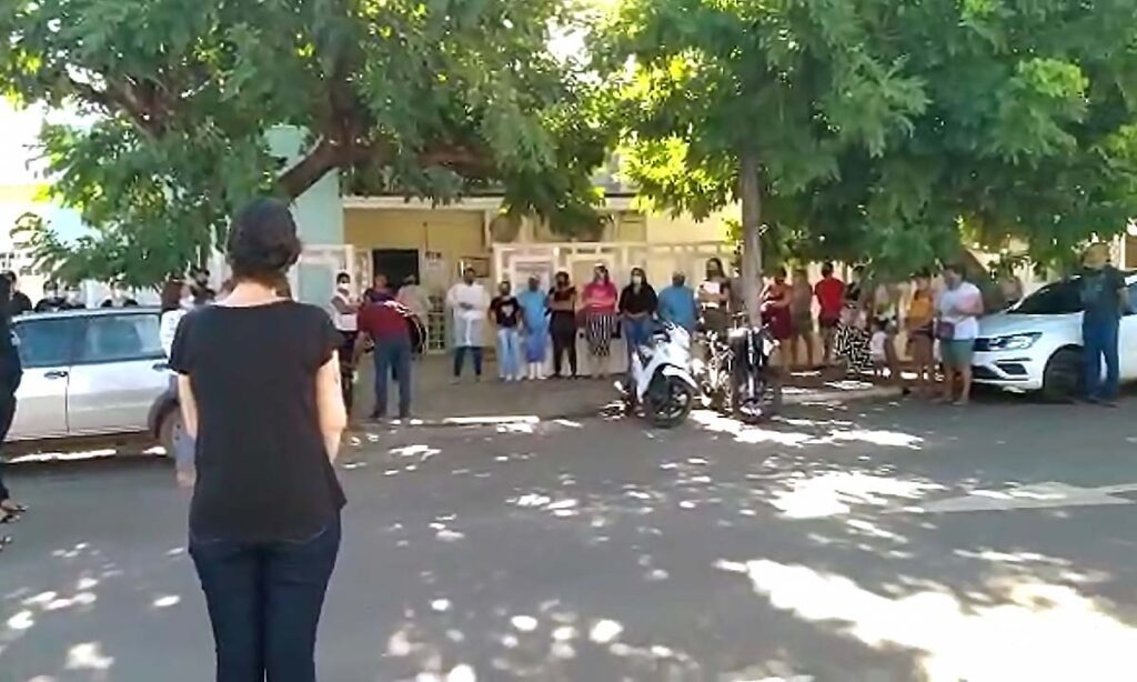 homenagem servidora