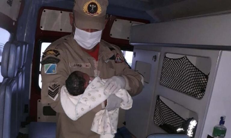 Equipe dos Bombeiros prestam apoio em parto de criança no Popular Velha