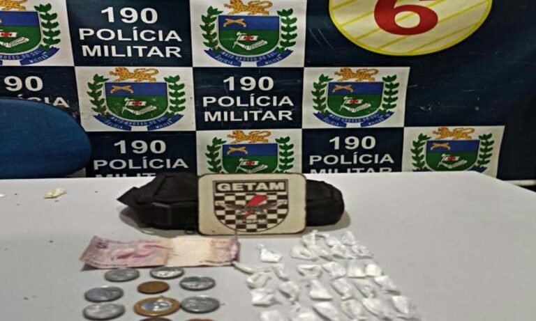 GETAM prende homem por tráfico de drogas no Cristo Redentor