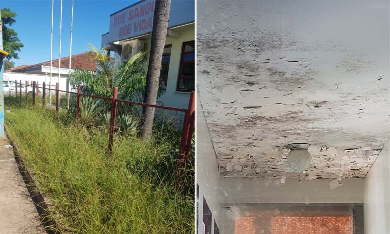 Deputados verificam ausência de coleta e precariedade na estrutura do hemonúcleo de Corumbá