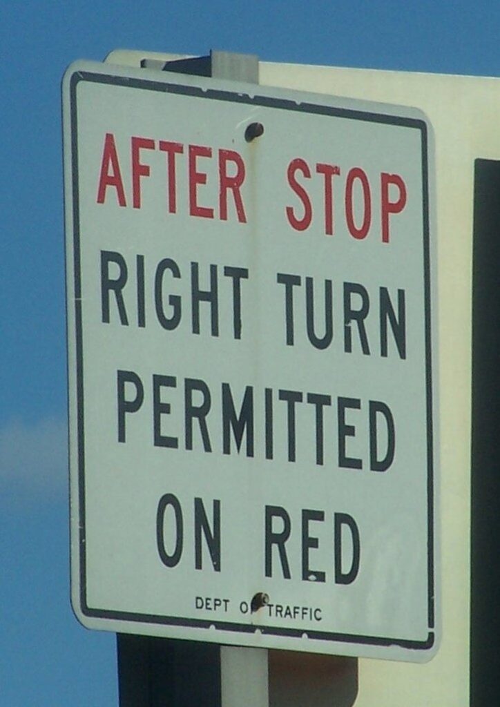 right turn on red cropped