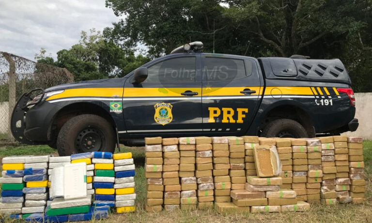 Traficantes que usavam rota no Pantanal são presos pela PRF com 234 Kg de droga