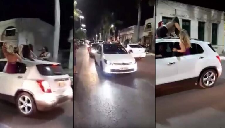 Aglomeração no Porto Geral acaba com cinco pessoas detidas pela PM