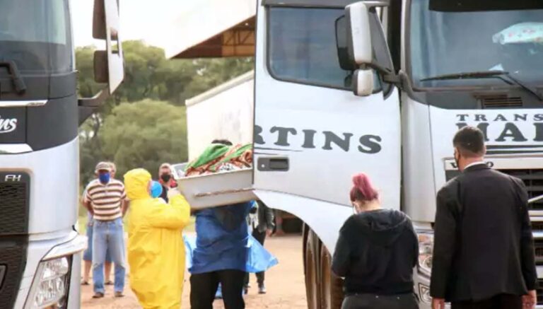 Caminhoneiro que seguia para Corumbá é encontrado morto com suspeita de covid-19