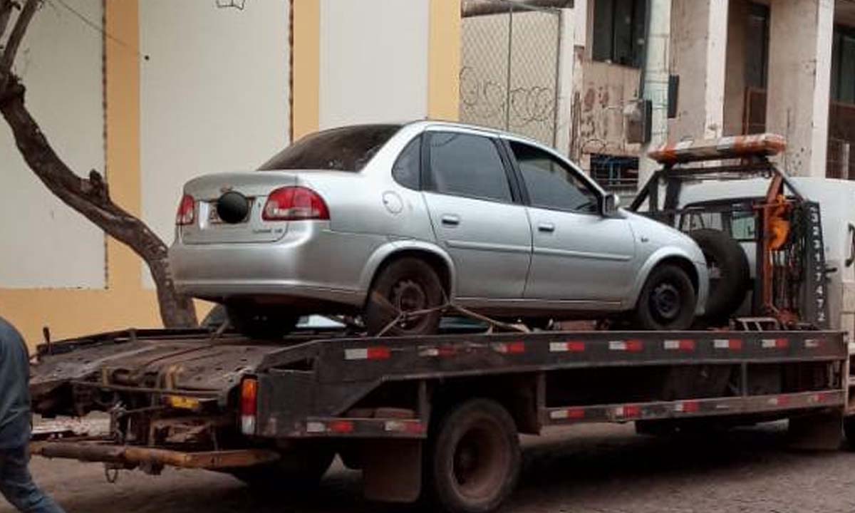 carro apreendido