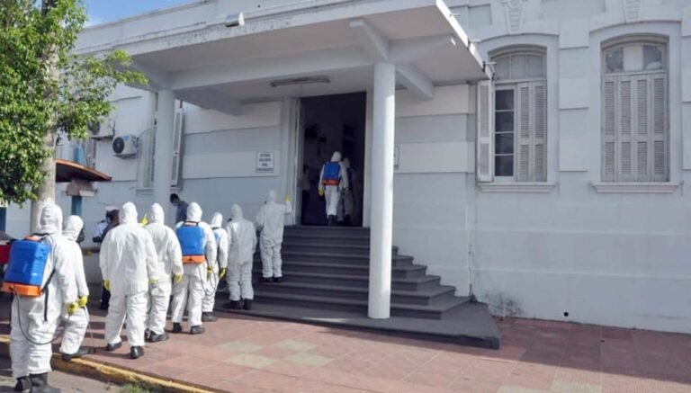 Santa Casa de Corumbá passa por procedimento de descontaminação