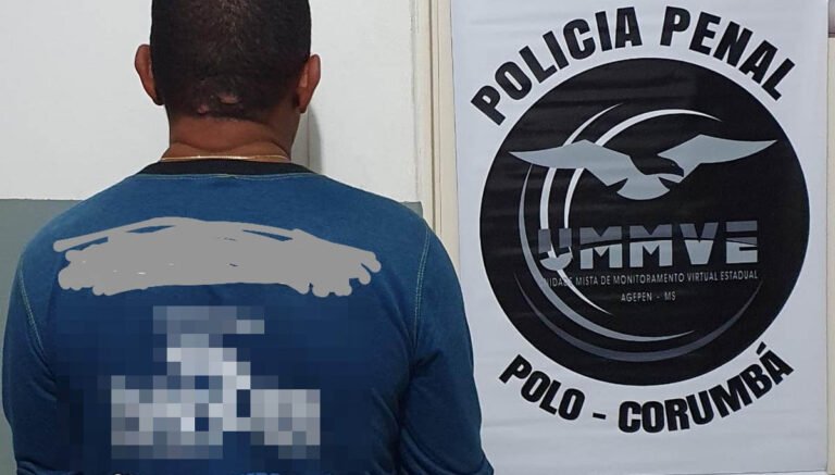 Condenado por abusar de enteadas é preso pela Polícia Penal em Corumbá