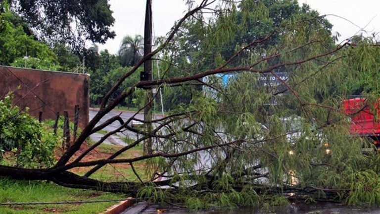 INMET emite alerta de temporal com ventos de até 100 KM/h em MS