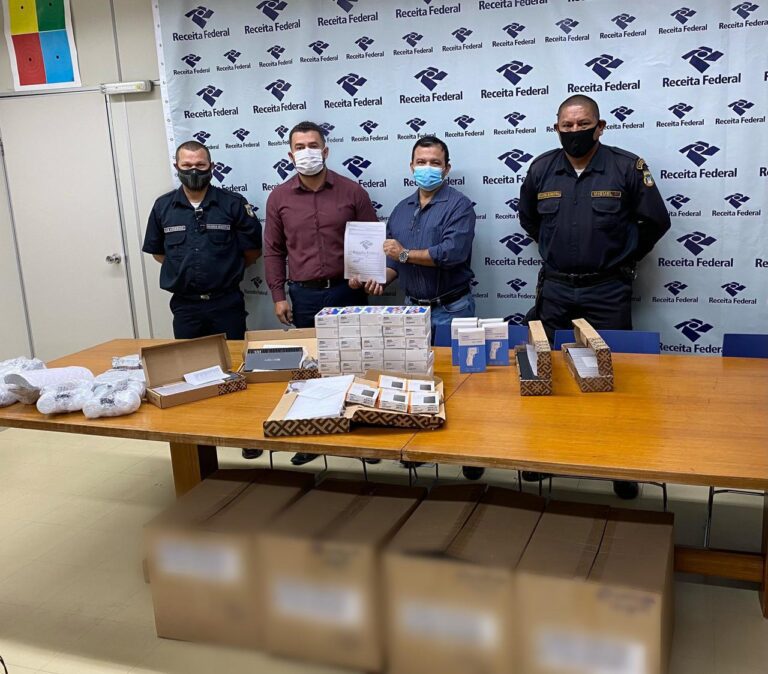 Receita  Federal doa mais de R$ 100 mil em mercadorias à secretaria de segurança de Corumbá