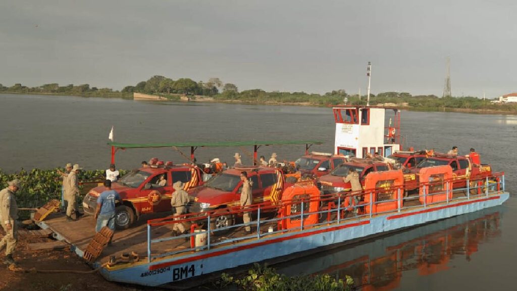 Aeronaves auxiliam equipes em combate aos incêndios no Pantanal | Vídeo 2 combate inceindios 1