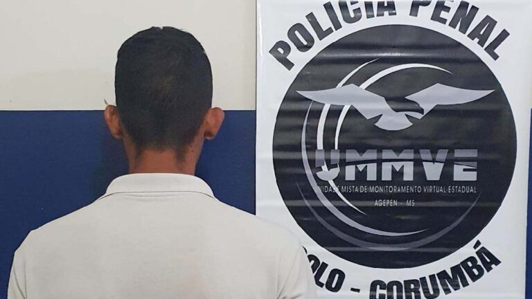 Homem descumpre medidas do monitoramento eletrônico e acaba preso em Ladário