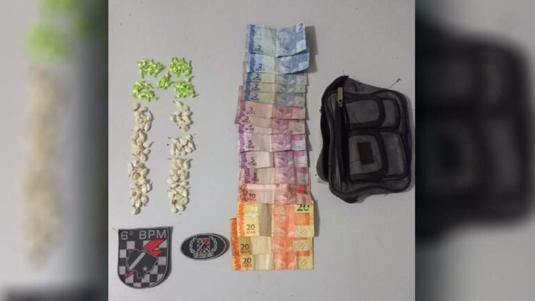 Força Tática prende mulher flagrada comercializando entorpecentes em Corumbá