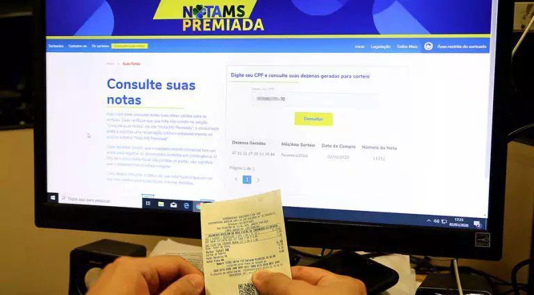Procura-se: sortudo ganhador de R$ 100 mil da Nota MS Premiada ainda não apareceu