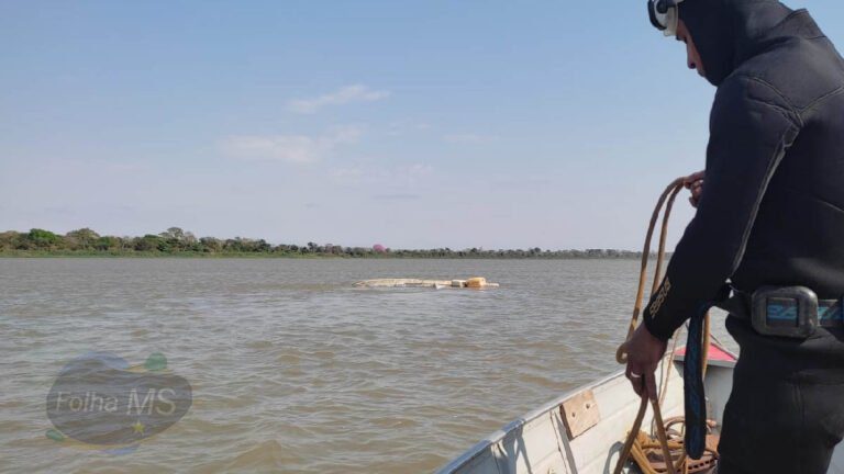 Corpo de uma das crianças desaparecidas em colisão de barco no Rio Paraguai é encontrado