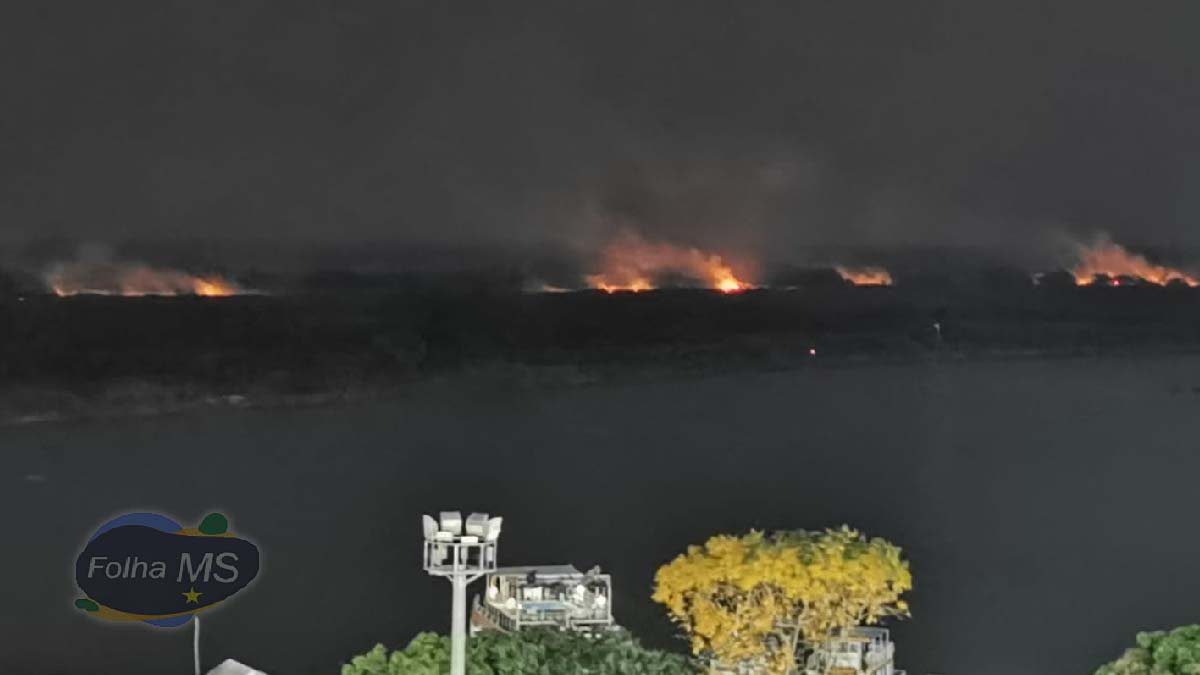 incendio porto noite