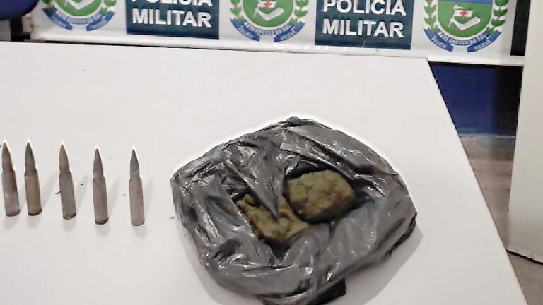 Dupla é detida ao ser flagrada com munições no bairro Dom Bosco