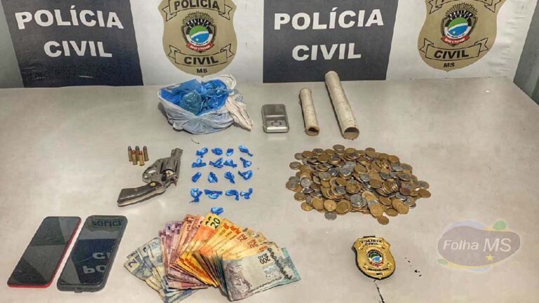 SIG fecha boca de fumo em Ladário e irmãos são presos por tráfico de drogas