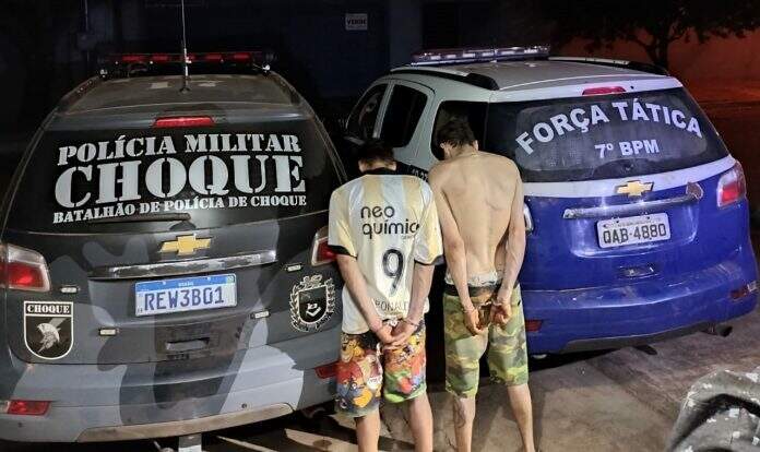 Dupla envolvida no “arrastão” em aeroclube é presa