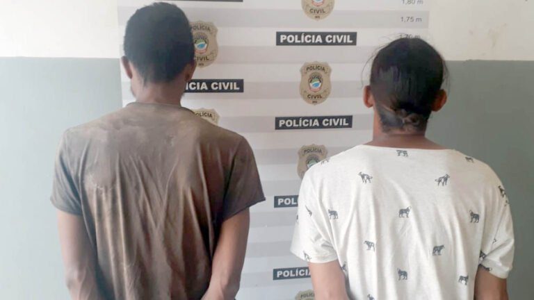 Foragidos da justiça são presos pela Polícia Penal e Civil no centro de Corumbá