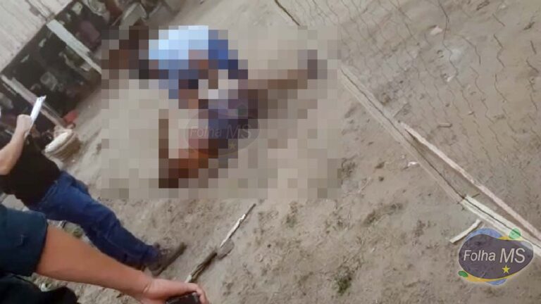 Homem é preso após matar colega de trabalho a facadas em Porto Esperança