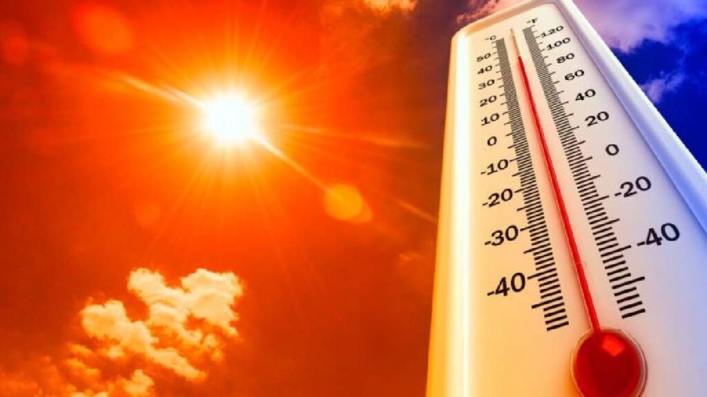 Nova onda de calor intenso