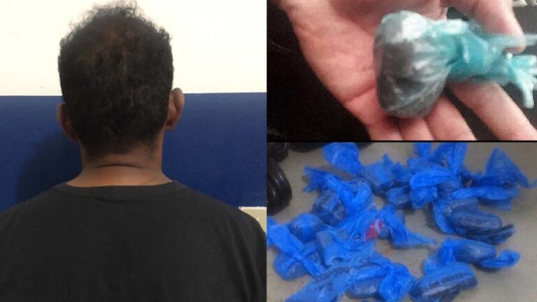 Polícia Civil e Penal prendem homem por tráfico de drogas no Cristo Redentor