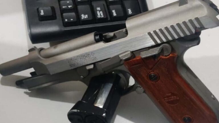 Homem é detido após agredir ambulante e fazer ameaças com arma de ar comprimido