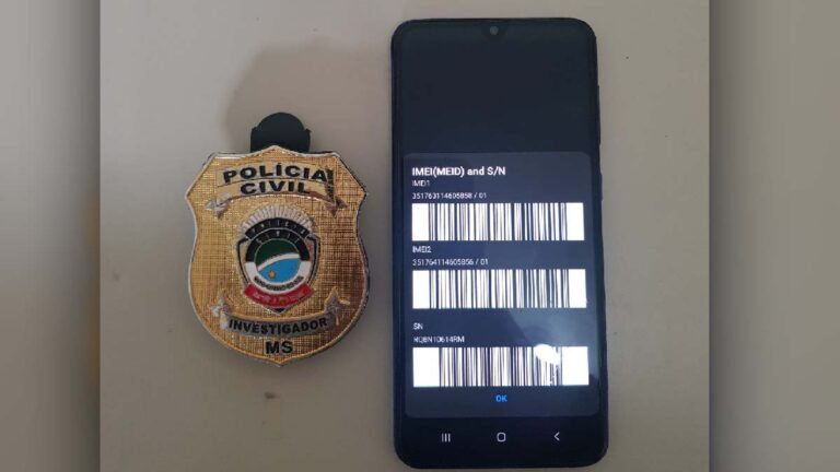 Polícia Civil de Corumbá recupera celular roubado há quase um ano