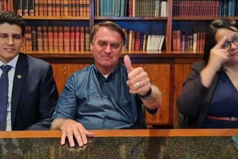 o presidente jair bolsonaro sem partido durante a live 0