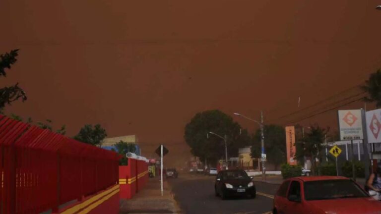 Final de semana tem previsão de tempestade com ventos de até 100 km/h em Mato Grosso do Sul
