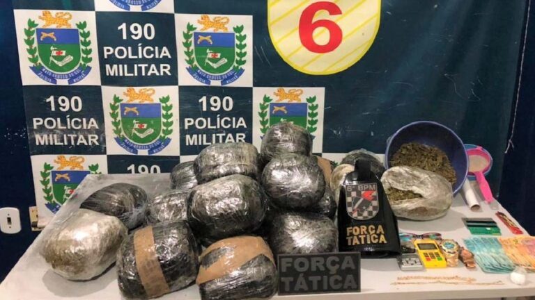 Denúncia leva PM a apreender mais de 20 quilos de entorpecentes em Corumbá