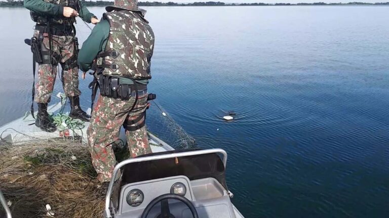 134 pessoas foram autuadas por pesca ilegal em MS neste primeiro semestre
