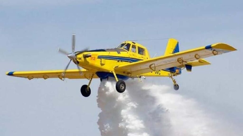 air tractor incêndio na Serra do Amolar