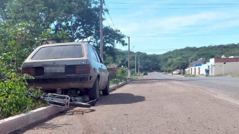 Criança é atropelada quando andava de bicicleta no Anel Viário