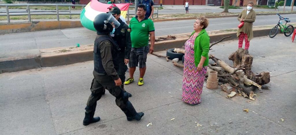bloqueios bolivia2 fronteira com a Bolívia