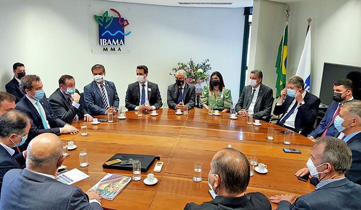 Governadores vão ao Ibama pedir celeridade na licença ambiental da Nova Ferroeste