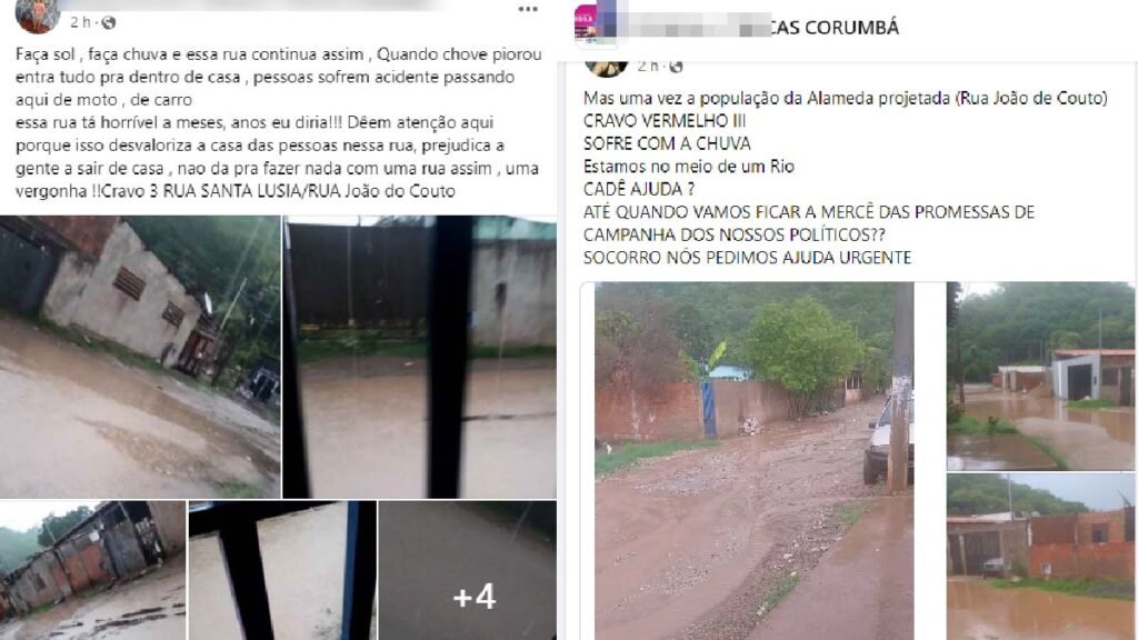 reclamacao Alagamentos