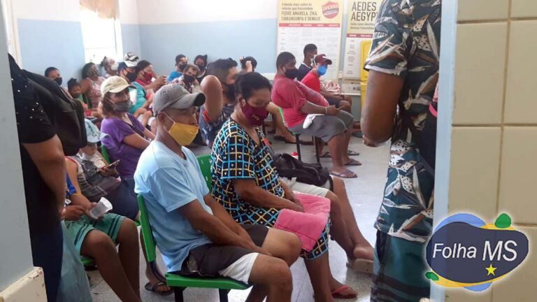 Com unidades lotadas, pacientes reclamam de demora no atendimento médico em Corumbá