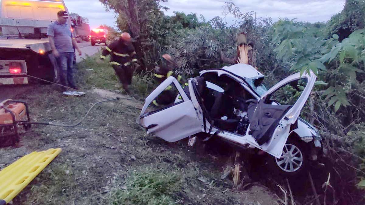 No momento, você está visualizando Duas pessoas morrem e outras duas ficam feridas em acidente na BR-262