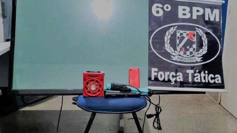 Ladrão furta casa de vizinho e acaba preso pela PM