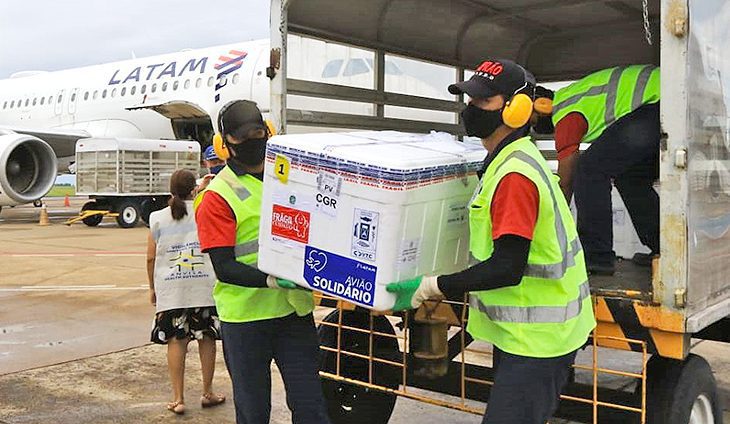 Mato Grosso do Sul recebe 37.150 doses da Janssen neste segunda-feira