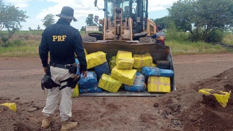 PRF apreende mais de três toneladas de maconha em Ponta Porã | vídeo